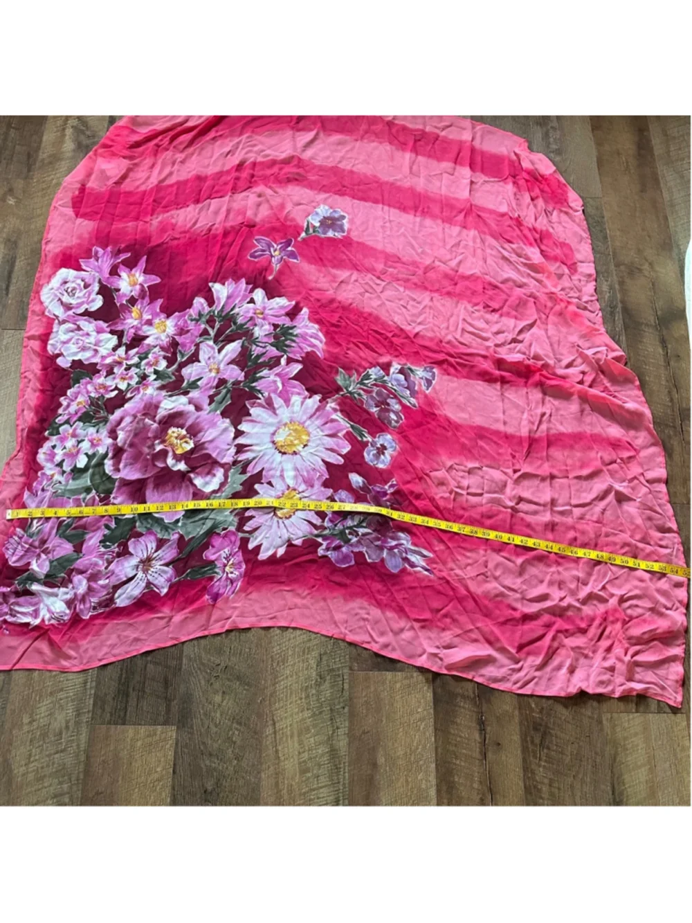 Women's Gottex Scarf OS Pink Floral Summer